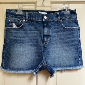 LOFT Cutoff Denim Short. Size 27/4